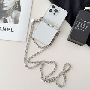 Metal mobile phone lanyard