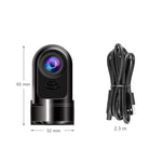 1080P HD 360° Rotating Mini ADAS Dashcam