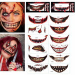 Halloween Horror Party Tattoo Stickers