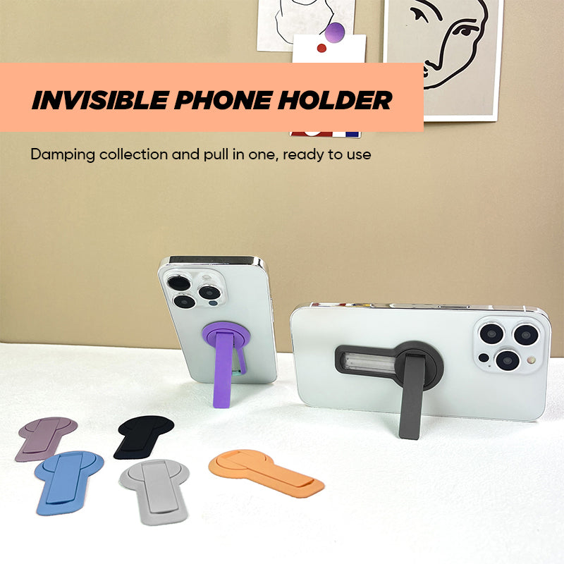 Integrated Foldable Invisible Phone Holder