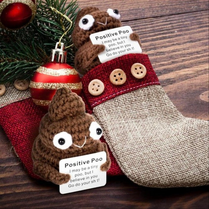 Funny Gift Knitted Positive Potato