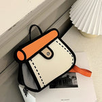 2D Cartoon Handbag