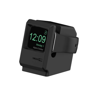 Silicone watch charging stand