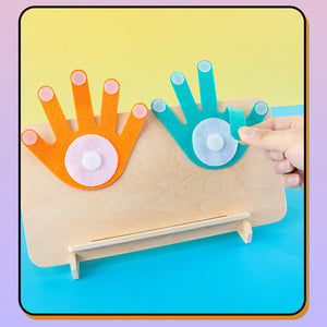 1 Set Finger Counting Math Montessori Toys