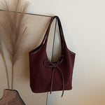 Women's Elegant Bow Decorated Shoulder Bag