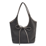 Women's Elegant Bow Decorated Shoulder Bag