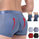 Ice Silk Breathable Men's Butt Lift Underwear