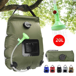 Portable Solar Shower Bag For Camping