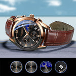 Men's Waterproof Luminous Sports Quartz Watch