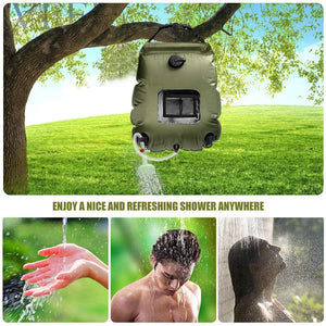 Portable Solar Shower Bag For Camping