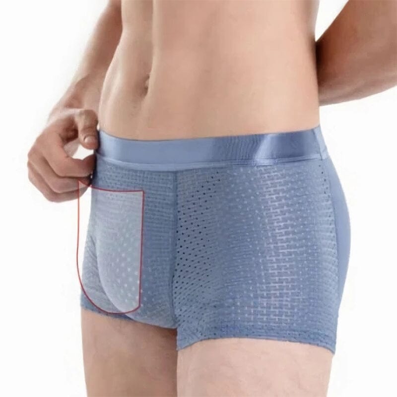 Ice Silk Breathable Men's Butt Lift Underwear