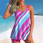 Split Large Size Swimsuit