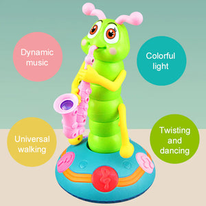 Electric Caterpillar Dance Toy