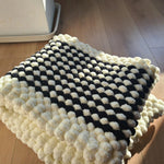 Winter DIY Braided Pearl Coarse Wool