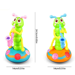 Electric Caterpillar Dance Toy