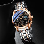 Men's Waterproof Luminous Sports Quartz Watch