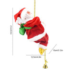 🎅Electric Chimney Climbing Santa Claus Musical Toys🎄