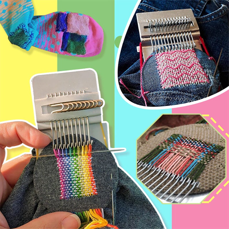 Darning Weaving Loom Kit