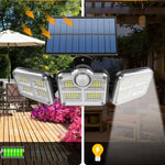 Triple LED Solar Wall Light（Free Shipping）