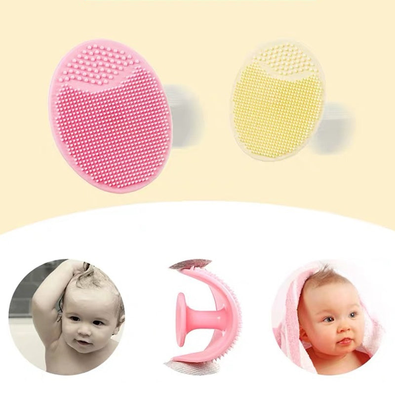 Mini Silicone Face Scrubber Exfoliator Brush(2 pcs)