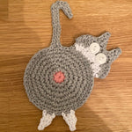 Cat Butt Coasters