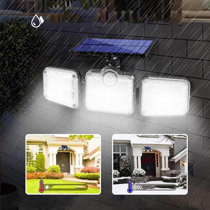 Triple LED Solar Wall Light（Free Shipping）