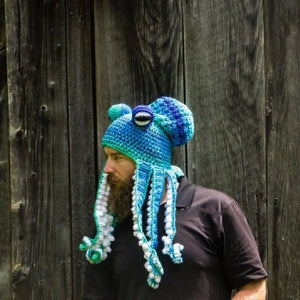 Crochet Octopus Hat