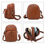 Soft Leather Shoulder Messenger Bag