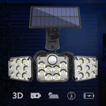 Triple LED Solar Wall Light（Free Shipping）