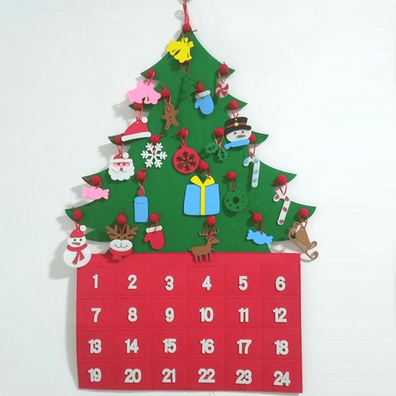 NEW DIY Felt Christmas Tree, A Great Gift For Kids