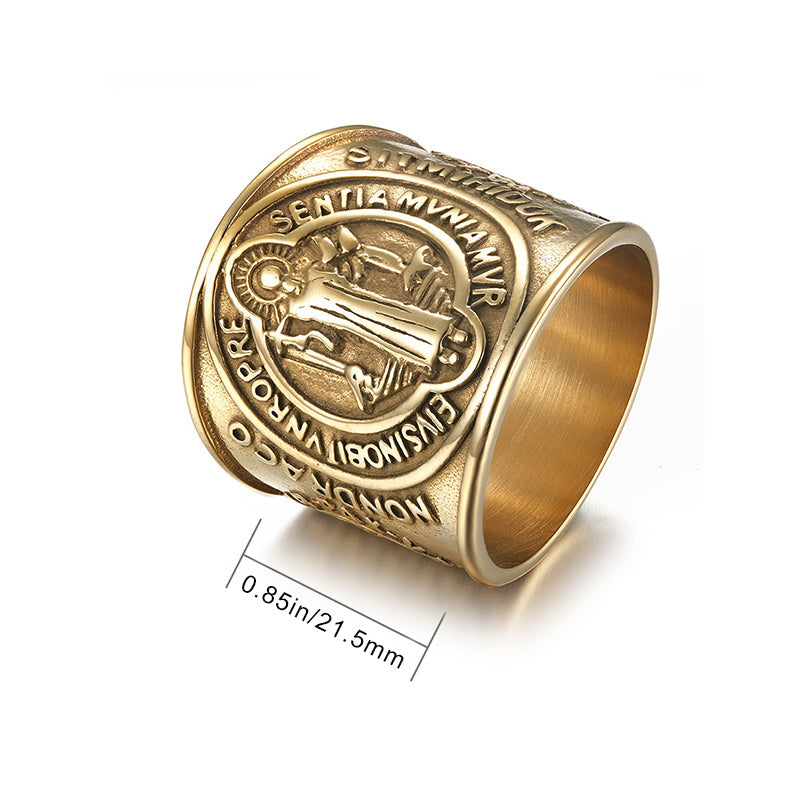 Saint Benedict Ring