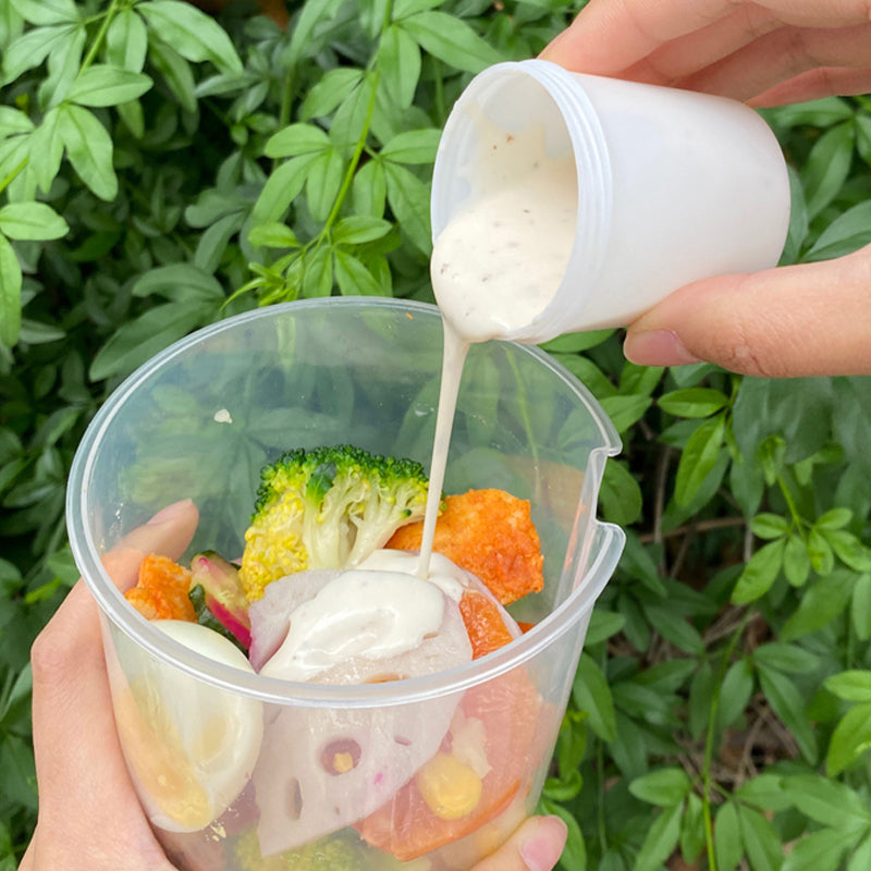 Portable Lightweight Mason's Salad Cup