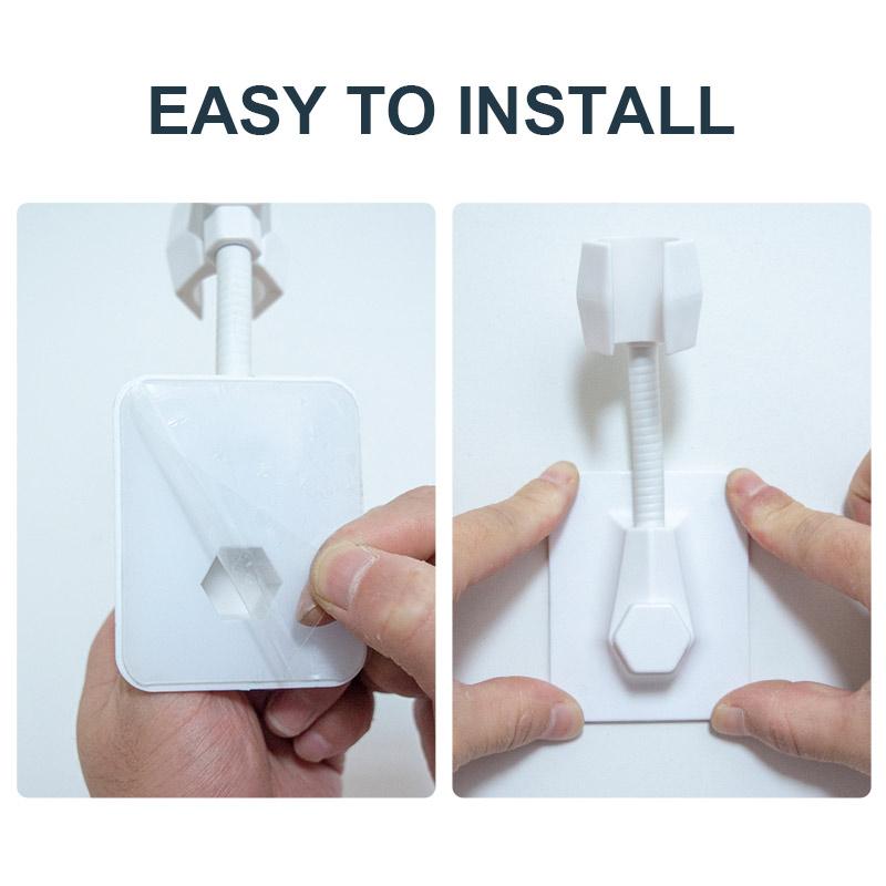 Wall Mount Adhesive Shower Bracket