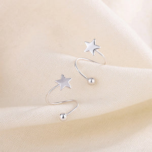 Spiral Stud Earrings