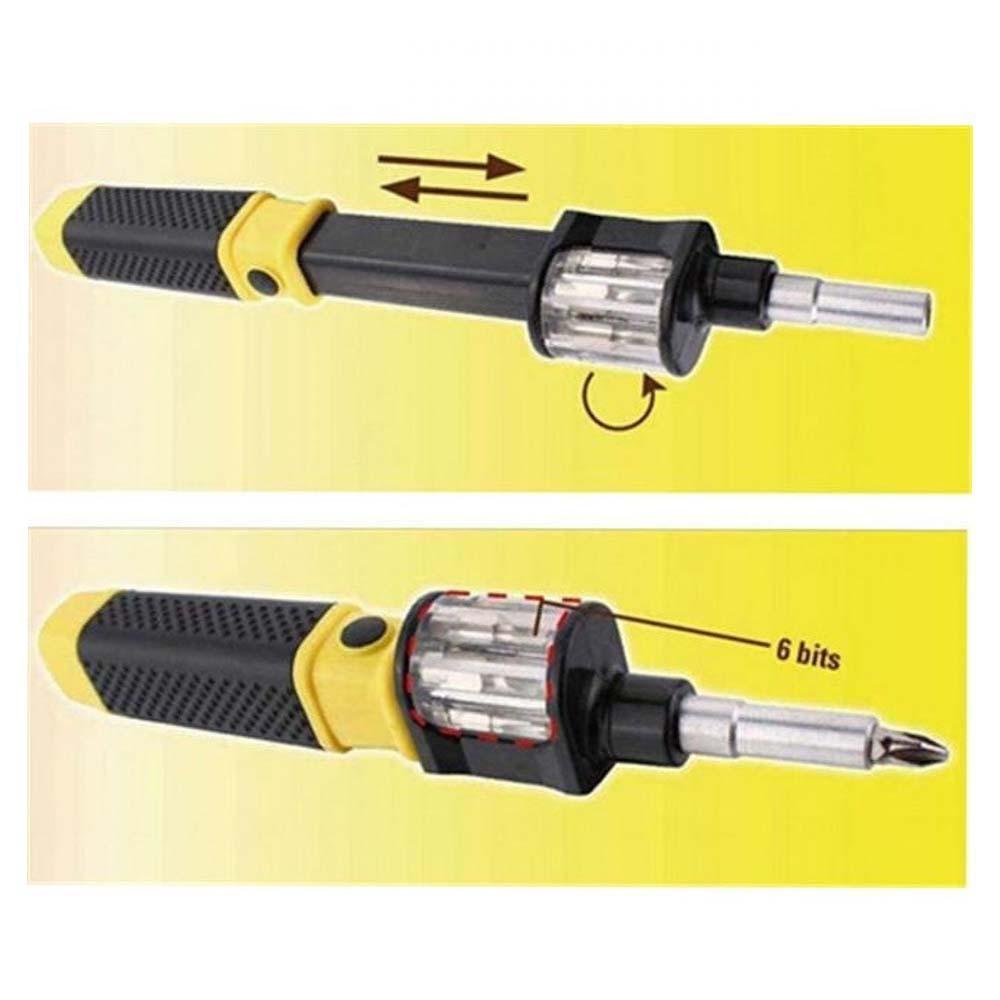 6-in-1 Multifunctional Rotating Screwdriver