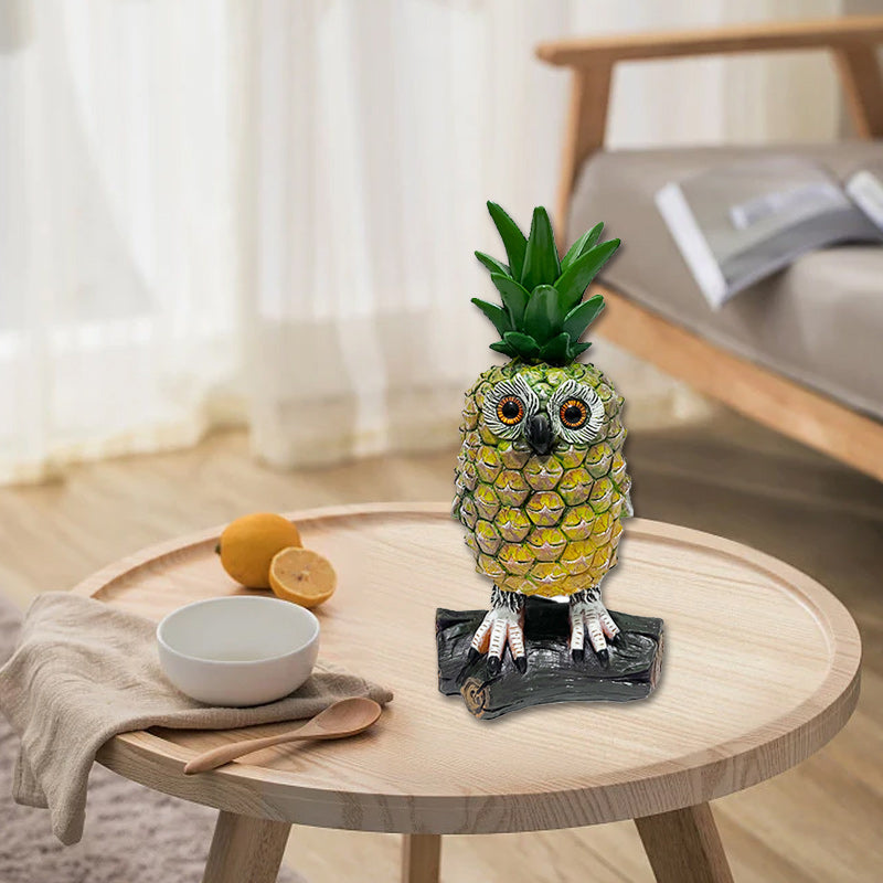 Pineapple Owl Resin Crafts