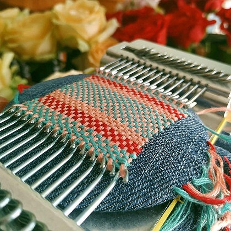 Darning Weaving Loom Kit