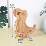 Wooden Animal Piggy Bank