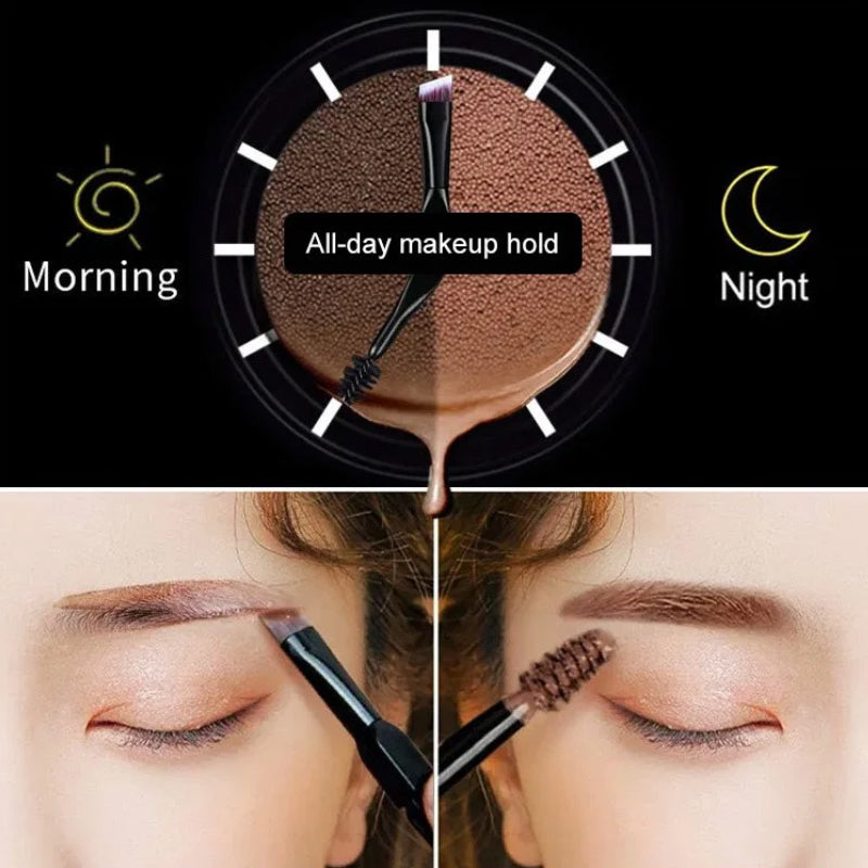 Two-color Matte Eyebrow Cream