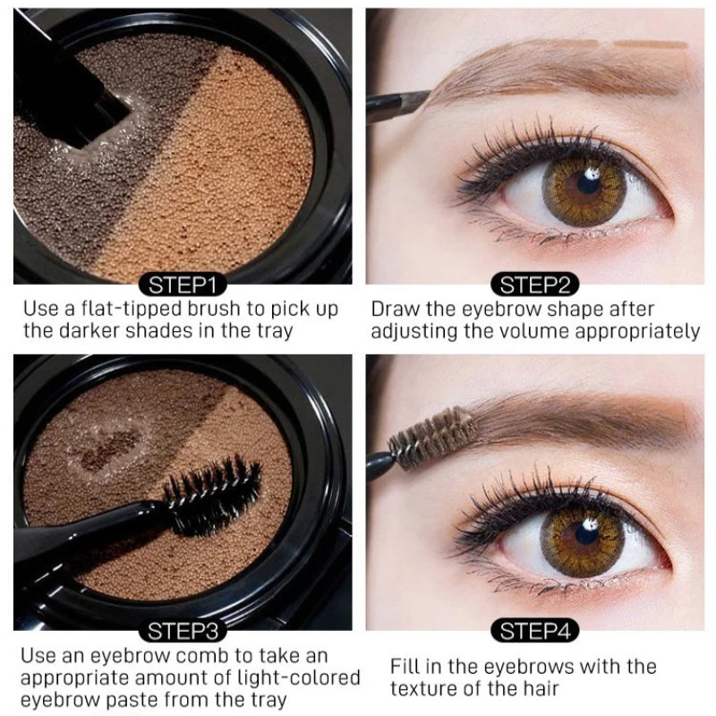 Two-color Matte Eyebrow Cream