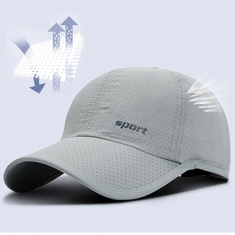 Breathable Sun Protection Peaked Cap