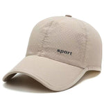 Breathable Sun Protection Peaked Cap