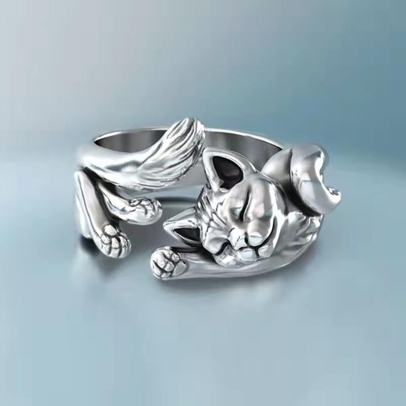 Cat Lovers Cat Ring