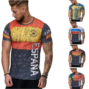 Men Sports Shirt Oversize Tops