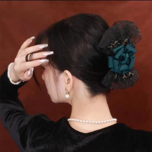 Tassel Bow Hair Clip