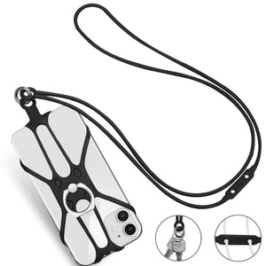 Universal Silicone Lanyard Phone Holder