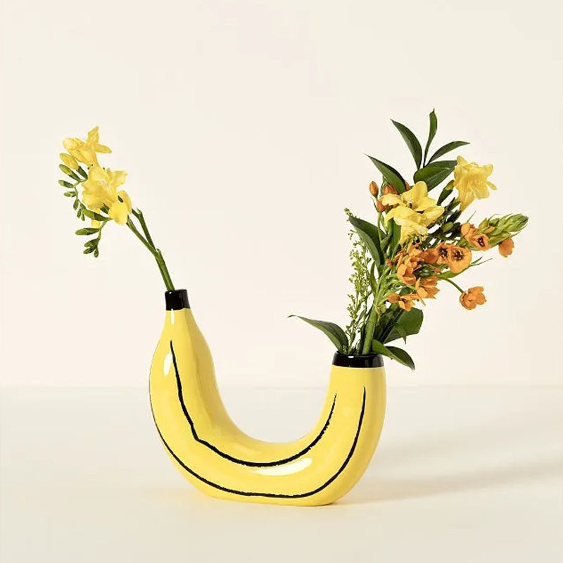 Peeled Banana Vase