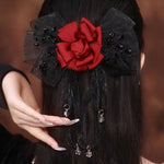 Tassel Bow Hair Clip