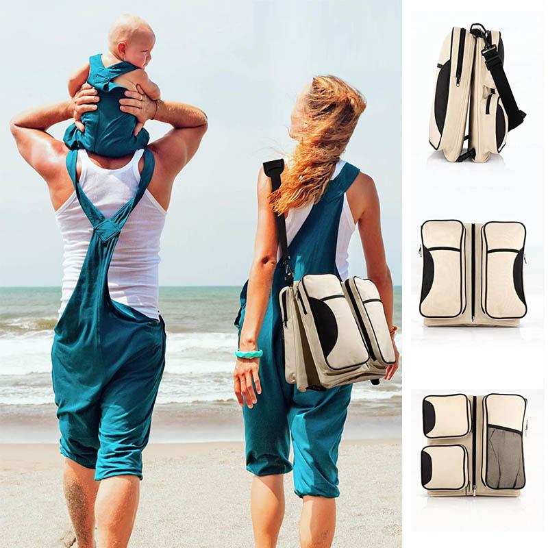 Portable Mummy Bag Folding Baby Cradle