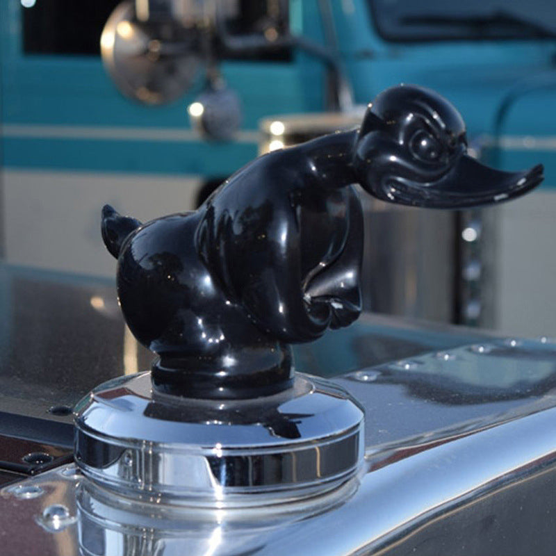 Angry Rubber Duck Hood Ornament